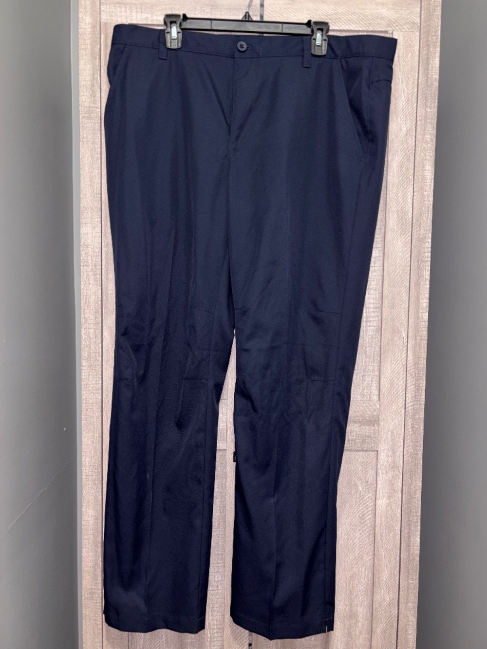 IZOD Men's Golf Slim Fit Pants Wicking Stretch NWT Navy 40 x 32